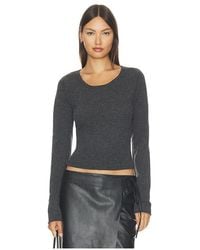 St. Agni - Fine Merino Wool Long Sleeve Top - Lyst