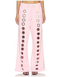 1XBLUE - Eyelet Tracksuit Bottoms - Lyst