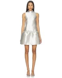 ALIGNE - Blaze Satin Mini Dress - Lyst