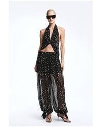 REVOLVE LOS ANGELES - Adela Georgette Silk Top - Lyst