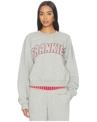 Frankie's Bikinis - Travel Day Crewneck Pullover - Lyst