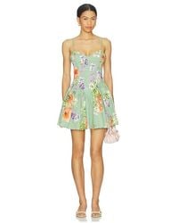 Hemant & Nandita - Corseted Mini Dress - Lyst