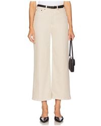 RE/DONE - Pierna Ancha En Color Taupe Talla (También En 24, 25, 26, 27, 28, 29, 30, 31, 32) - Lyst