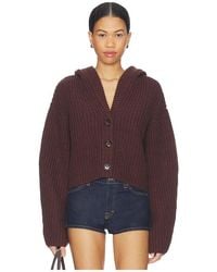 Lovers + Friends - Anika Hooded Cardigan - Lyst