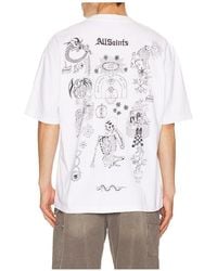 AllSaints - Terra Crew Tee - Lyst