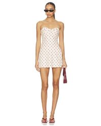 Amanda Uprichard - X Revolve Soho Skort Romper - Lyst