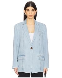 Gestuz - Vella Blazer En Color Azul Talla (También En 36) - Lyst