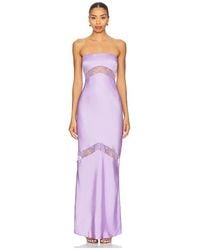 Runaway the Label - Melrose Strapless Maxi Dress - Lyst