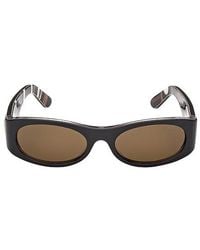PUCCI - Oval Sunglasses - Lyst