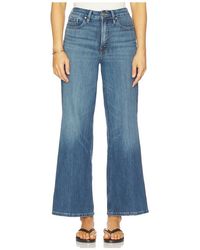 GOOD AMERICAN - Soft Tech Good Waist Palazzo Ankle Jeans - Lyst