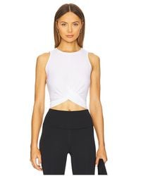Beyond Yoga - Featherweight Center Stage Cropped Tank Top - Lyst