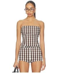 CULTNAKED - Etta Bandeau Top - Lyst