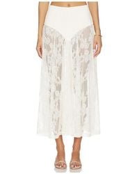 Bardot - Hildie High Waisted Midi Skirt - Lyst