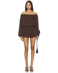 Tularosa - Kai Linen Romper - Lyst