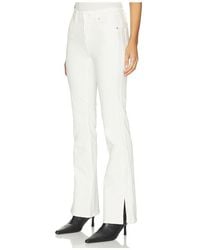 PAIGE - High Rise Laurel Canyon Forward Panel Vent Bootcut Jeans - Lyst