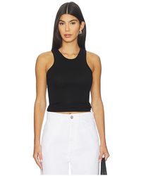 Rohe - Top De Jersey De Merino Con Espalda Cruzada En Color Negro Talla (También En 36/4, 38/6, 40/8) - Lyst