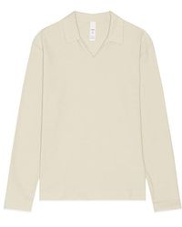 Rhone - Seaside Terry Long Sleeve Polo - Lyst