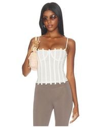 Miaou - Lila Corset Top - Lyst