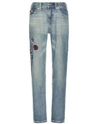 True Religion - X Playboy Patch Bobby Jeans - Lyst