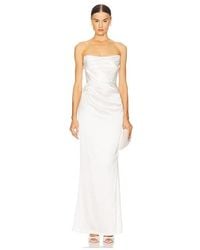 Nookie - Emelie Strapless Gown - Lyst