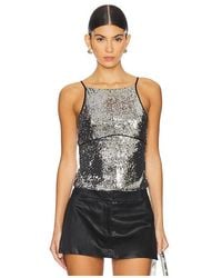 Free People - James Sequin Tank - Lyst