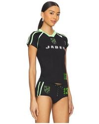 関税込【JADED LONDON】No. 13 フットボール ベビーT ピンク 関税込【JADED LONDON】No. 13 フットボール ベビーT ピンク