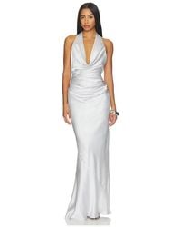 Nookie - Penelope Drape Gown - Lyst