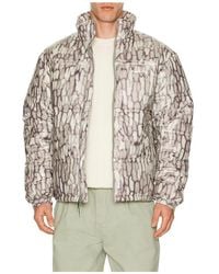 Huf - 89 Warped Camo Tyvek Puffer Jacket - Lyst