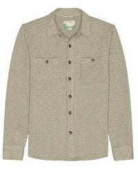 Marine Layer - Pacifica Stretch Twill Shirt - Lyst