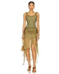 MARRKNULL - Layered Lace Dress - Lyst