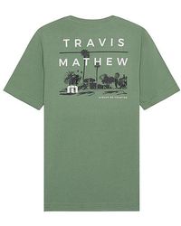 Travis Mathew - Camiseta greenway trail - Lyst