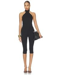superdown - Avi Open Back Capri Jumpsuit - Lyst