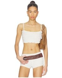 Bella Venice - The Sofi Top en White - Lyst