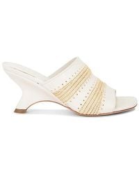 Jonathan Simkhai - Shadow Mule Raffia Sandal - Lyst