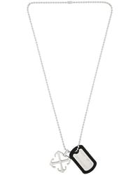 Off-White c/o Virgil Abloh - Zip Tie & Arrow Necklace - Lyst