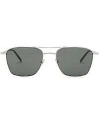Saint Laurent - Gafas de sol Sl 866 002 Plata/Gris Unisex - Lyst