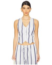 Bella Dahl - Cinch Back Vest - Lyst