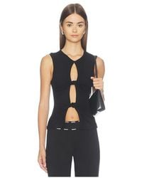superdown - Chase Twisted Top En Color Negro Talla (También En M, S, Xl, Xs, Xxs) - Lyst