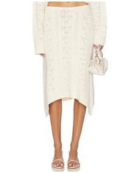 GUIZIO - Noah Cable Skirt - Lyst