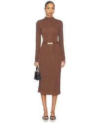 L'academie - Lune Midi Dress - Lyst