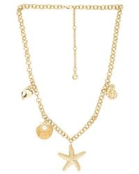 BaubleBar - Halskette Mit Anhänger Seashell - Lyst