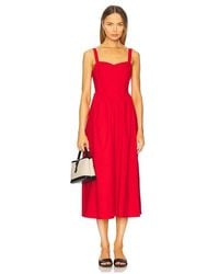 Astr - Structured Linen Dress - Lyst