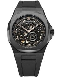 D1 Milano - Uhr Skeleton Steel 41.5Mm - Lyst