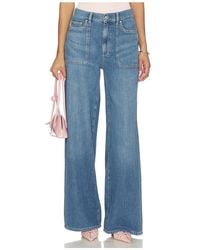 DL1961 - Dl Aura Hepburn Wide Leg High Rise Jeans - Lyst