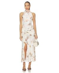 Bardot - Leanna Mesh Midi Dress - Lyst