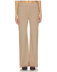 VIR VITA - Pointelle Lounge Pant - Lyst