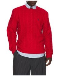 Polo Ralph Lauren - Cable-Knit Wool-Cashmere Sweater - Lyst