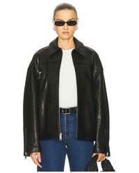 GRLFRND - Alek Leather Moto - Lyst