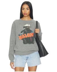 Daydreamer - Post Malone Posty Leanin Vintage Raglan Sweatshirt - Lyst
