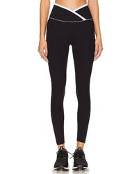 Year Of Ours - Ribbed Two Tone Veronica Legging - Lyst